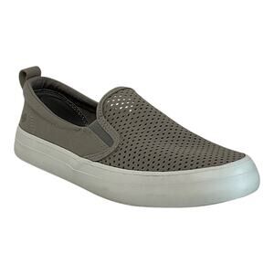 Sperry Topsider Women's Slip On Deck Shoes Sneakers Gray Size 6 1/2